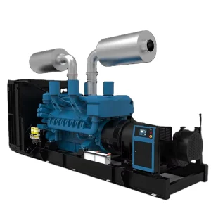 530kW MTU Series Silent Standby Diesel Genset High Efficiency 480V 277V 50/60Hz Electricity Generation Backup ATS