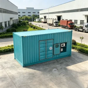 550kW 680kVA Heavy Duty Diesel Generator Set 12-Cylinder Low Fuel Consumption for Industrial Estate Infrastructure Project