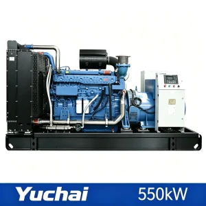 550kW 688kVA Open Type Heavy Duty CE ISO Certified Diesel Generator Set 3 Phase Water Cooled Electric Start for Mining