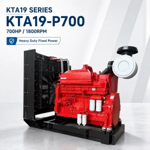 552kW KTA19-P700 Industrial Water Pump Diesel Engine for Heavy Construction Equipment and Heavy Load Application
