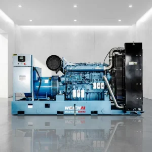 560KW Diesel Genset 50Hz/60Hz 1800 RPM Emergency Standby Generator Set with ATS Remote Control for Outdoor Emergency Power