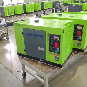 5KVA 10KVA Diesel Silent Generator 8KW 12KW 1 3 Phase Open Frame Power Generators 100% Copper Alternator Factory