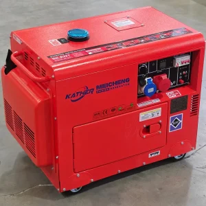 5KVA 10KW All Copper Diesel Generator 5KW Air Cooled Water Cooled Silent Portable Diesel Genset Outdoor Camping Generator