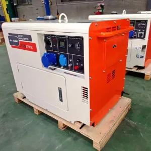 5KVA 6KVA Diesel Generator Set Single Three Phase 50 60Hz Super Silent for Home Use