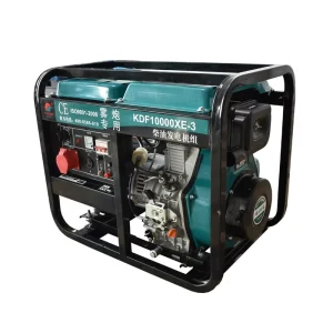 5KW 6.25KVA 50Hz Single Phase Open Frame Wind Air Cooled Power Mobile Light Portable Diesel Generator
