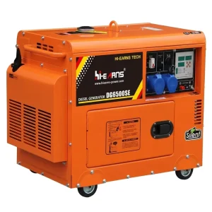 5KW 6KVA Silent Diesel Generator Single Phase Sound Proof 50 60Hz Generators