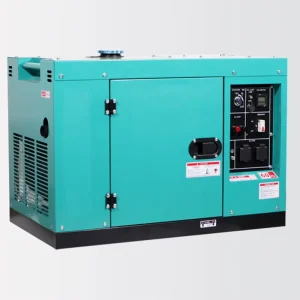 5KW 6KW 8KW Single Phase Silent Diesel Generator Set 220V 50Hz Auto Start DC 24V 4 Protection 4 Stroke Air Cooled Home
