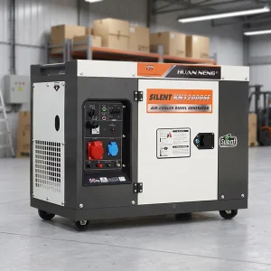 5KW 8KW Silent Diesel Generator Set Single three Phase AC Brushless Generator High Power Low Noise Generator Set