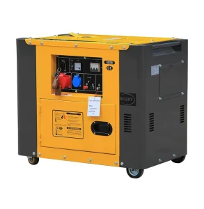 5KW Silent Three Phase Diesel Generator with Remote Control