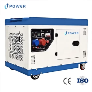 5KW Three Phase Silent Diesel Generator Auto Start Remote Start Water Cooling System for Home Use Standby Mini Portable 50/60Hz