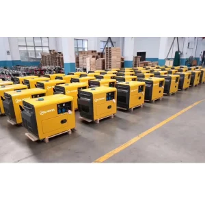 5kVA 6kVA 8kVA10kva Silent Diesel Generator Single Phase Sound Proof Auto Start 50 60Hz 1500rpm 230V 110V Rated Voltage
