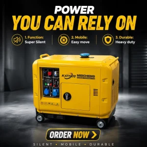 5kVA 8kVA 10kVA 12kVA 15kVA Factory Super Silent Diesel Generators Set 20kW 25kW 30kW Emergency Power Genset Gerador De Energia
