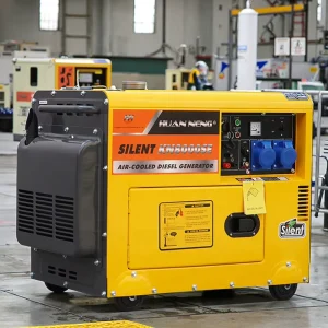 5kVA Portable Electric Diesel Generators Home Use 5kW 10kVA Power Silent Genset with 3 Phase Frequency 50Hz 60Hz