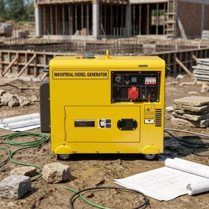 5kW 6kW 7kW 8kW 9kW 10kW 11kW 12kW 13kW 14kW Low Noise with ATS Portable Diesel Generator 15kW Silent Home Outdoor Use