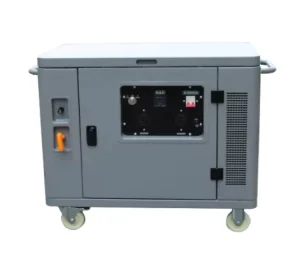 5kW Air Cooled Silent Diesel Generator 220V 50Hz Single Phase CE ISO Certified Low Noise Genset for Construction Telecom Backup