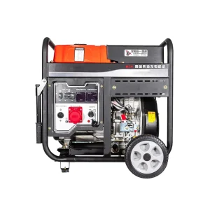 5kW Open Frame Diesel Generator Single Phase Full Copper Motor Digital Display 75dBA/7m Noise 8H Running Time