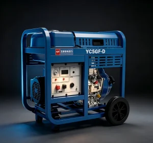 5kW Portable Silent Diesel Generator 5.5kW Max Single Phase 230V Electric Start 50/60Hz 1800 RPM Diesel Genset