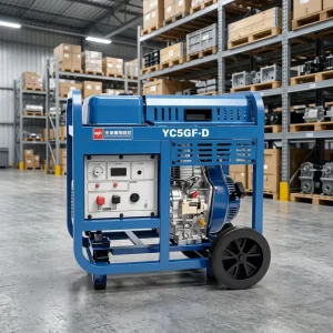 5kW Silent Diesel Generator Single Three Phase Equal Power Portable Diesel Genset Electric Start YC5GF-D
