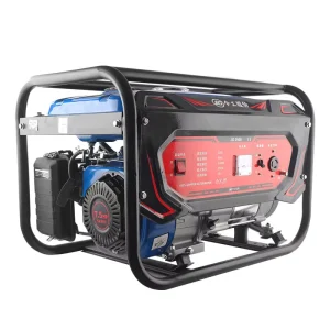 5kW Three Phase 380V Air Cooled Portable Genset AVR Electric Start 50Hz 60Hz Industrial Backup Power