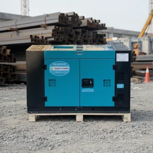 5kva 10kva Diesel Generator Silent Auto Start 12kw 15kw Diesel Engine Power Generator Air Cooled