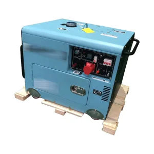 5kva to 10kva Single phase Three phase 50Hz Silent 5kw to 20kw Rated Power Portable Diesel Generators with Mobile Trailer
