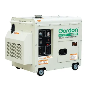 5kw 5.5kw 7KW 7.5KW 8.5 Kva Super Silent Air Cooled Auto Start 50 Hz Portable 3 Phase Diesel Generator Sets