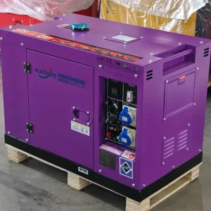 5kw 6kw 7.5kw 8kw 10kw 15kw Air Water Cooled Silent Portable Small Diesel Generator 10kva Genset