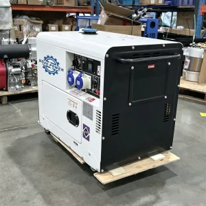 5kw 8kw Portable Small Silent Diesel Generator 6kw 7kw Air Cooled Brushless Alternator 10kw Generator Diesel Backup Power Supply