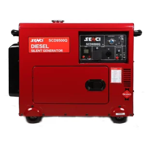 5kw Generator Silent 6kva Diesel Generators With Wheels