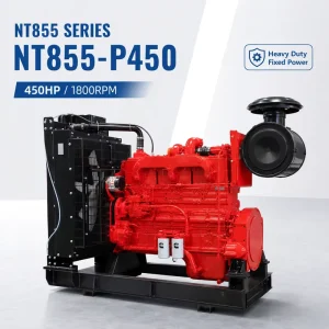 6 Cylinder 450hp NT855-P450 Heavy Duty Construction Equipment Diesel Engine for Industrial Power and Water Pump