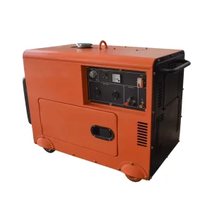6 KW 7.5 KVA 110V 220V 380V 400V 1/3 Phase Super Silent Air Cooled Portable Diesel Generator Set