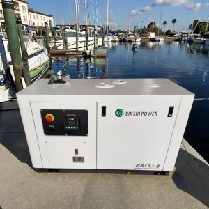 6 Kw 8KW 10KW 12KW 15kw 30kw 80kw Marine Diesel Generator Sea Water Cooled Generator for Boat Yacht