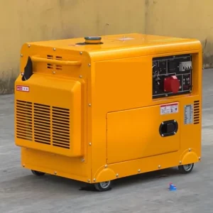6.0/6.5kw 6.5/7.0KW Auto Start 50Hz 380V 24AH Battery Silent Power Portable Inverter Generator Camping