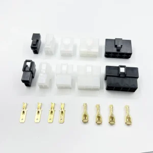 6.3mm Connector Series 1 2 3 4 6 8 12 Pin Automotive Wire Connector Motorcycle Car Engine Plug Connector Terminal