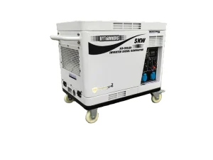 6.5kw 7kw Industrial Grade Diesel Generator Set with Soundproof Canopy EPA CE Certified for Factories and Construction Site Etc