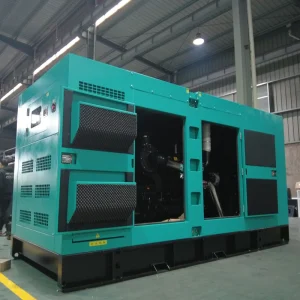 600 KVA Silent Diesel Generator Auto Start ATS AVR 50 60HZ Three Phase 380V 400V 1500rpm Speed 200A Hospitals