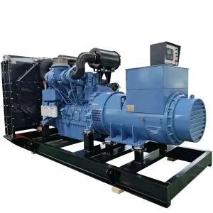 600KW 3 Phase Diesel Generator Open Frame Auto Start Remote Start 1800 RPM 380 480V 50 60Hz
