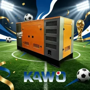 600KW 3P4W Water Cooled Diesel Generator Super Silent ATS Backup Power for Large Football Matches