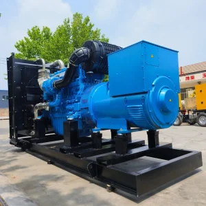 600KW 750kVA Low Energy Consumption Basic Bare Unit Excellent Cooling Performance Flywheel Generator Diesel Genset