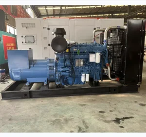 600KW Diesel Generator Set Low Fuel Consumption Good Heat Dissipation Easy Maintenance Emergency Power Equipment
