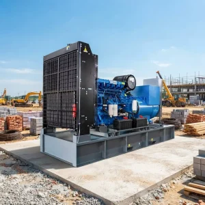 600kVA 480kW Silent Diesel Generator Set Comprising of Baudouin Make Engine Coupled to 600kVA 50Hz