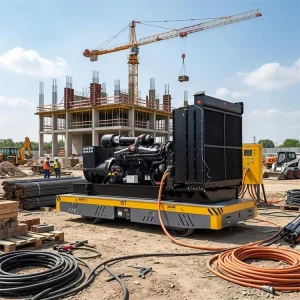 600kW 640kW Open Type Container Diesel Generator 1000kVA 1250kVA Water Cooled Genset with Stamford Alternator