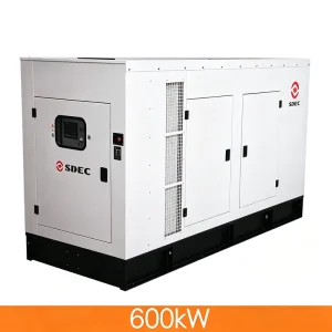 600kW 750kVA Diesel Generator with ATS Smartgen Controller Soundproof Silent