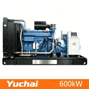 600kW 750kVA Open Type Heavy Duty Diesel Generator Set 3 Phase Water Cooled Electric Start Industrial Grade for Mining