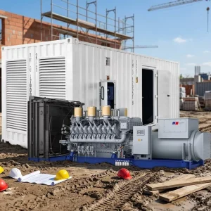 60Hz MTU 2000kva 1600kw 3 Phase Super Silent Type Open Frame Diesel Generator