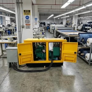 60KW 75KVA 3 Phase Silent 50HZ Diesel Generator Set Euro 3 Certified for Ghana Construction Camp Dustproof Easy Repair