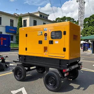 60hz Factory Sale Trailer Type 60kva Brushless Diesel Generators Set with YangDong Engine for Backup Use
