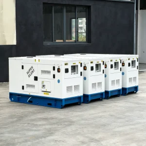 60kVA 80kVA Silent Diesel Generator Set 3 Phase Soundproof Diesel Generator with ATS 380V