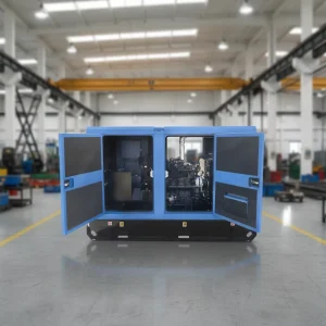 60kW 400V High Efficiency Silent Water Cooled Diesel Generator Durable Structure Easy Maintenance for Factory Mall Standby Power