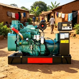 60kva-150kva Silent Diesel Generator ATS Auto Start and Brushless Alternator Source Factory Price Set